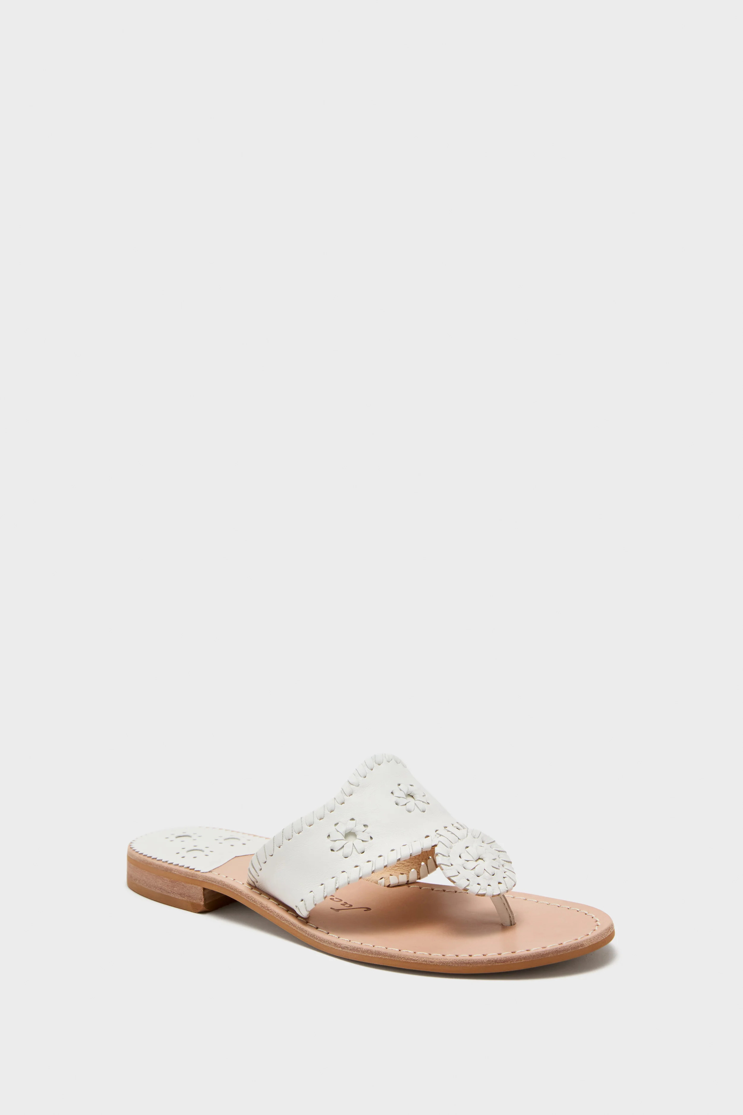 White Jacks Flat Sandals | Tuckernuck (US)