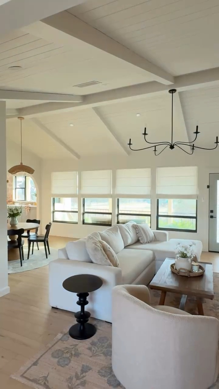 This window wall finally feels complete. 🤍

We went with the Lesley Custom Linen No-Drill Roman Shades in Ivory from @curtarra_curtains — inside mount, cordless, with a white cotton lining. We used four panels across our great room and the fit is so clean.

No drilling, no cords, and they let in the prettiest filtered light while still giving privacy. I installed all four myself in under 15 minutes, which honestly still surprises me.

One of those upgrades that instantly elevates the whole space. 
Use code TAM12 for 26% OFF your order 

Comment “SHOP” and I’ll send you the link

#romanshades #curtarra #linenshades #customshades #homeinspo

#LTKOver40 #LTKHome