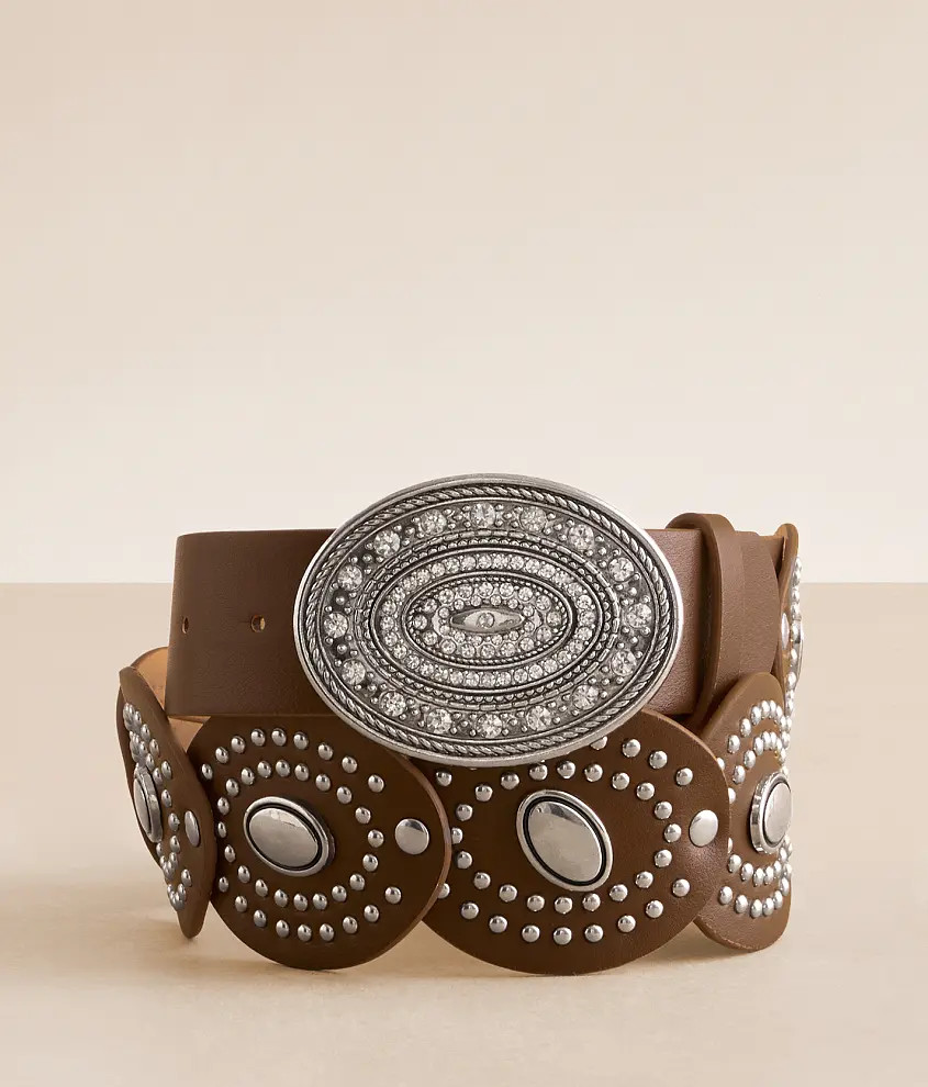 Studded Concho Belt | Buckle