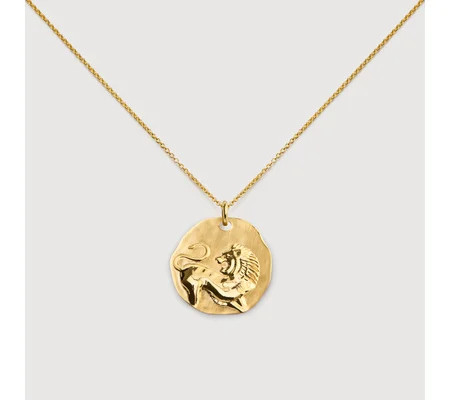 Leo Zodiac Chain Necklace | Monica Vinader (Global)
