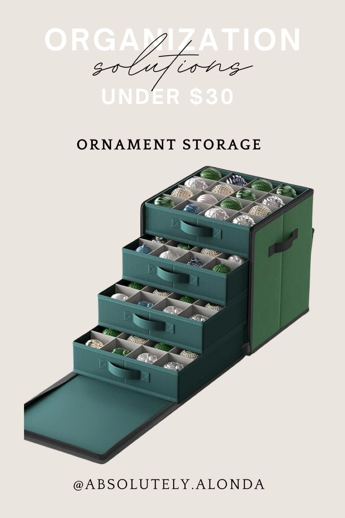 Ornament Organization!

It’s that after season chaos where we don’t know what day it is and the holiday aftermath has taken over the house.

I’ve rounded up several solutions all under $30 to help organize in time for the New Year! 


#LTKHome #LTKSeasonal #LTKHoliday