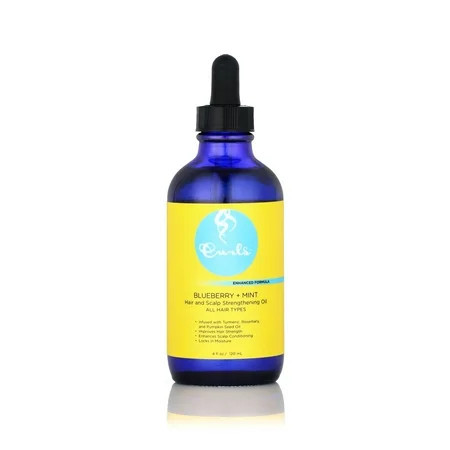 CURLS Blueberry & Mint Hair and Scalp Strengthening Oil 4oz | Walmart (US)