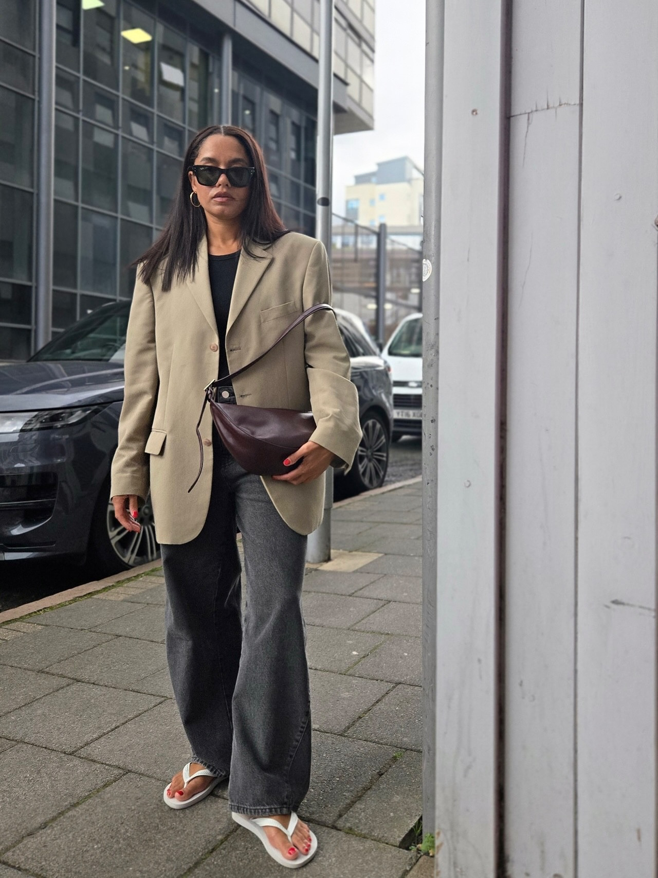 Autumn outfit but summer shoes 🩴 

Definitely not ready to give up the @havaianas just yet