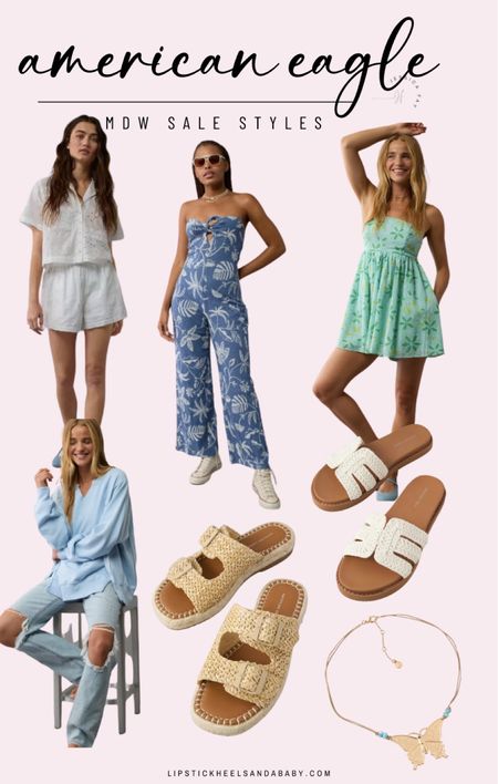 American eagle outfitters
Summer outfit
Crochet
Matching set
Jumpsuit
