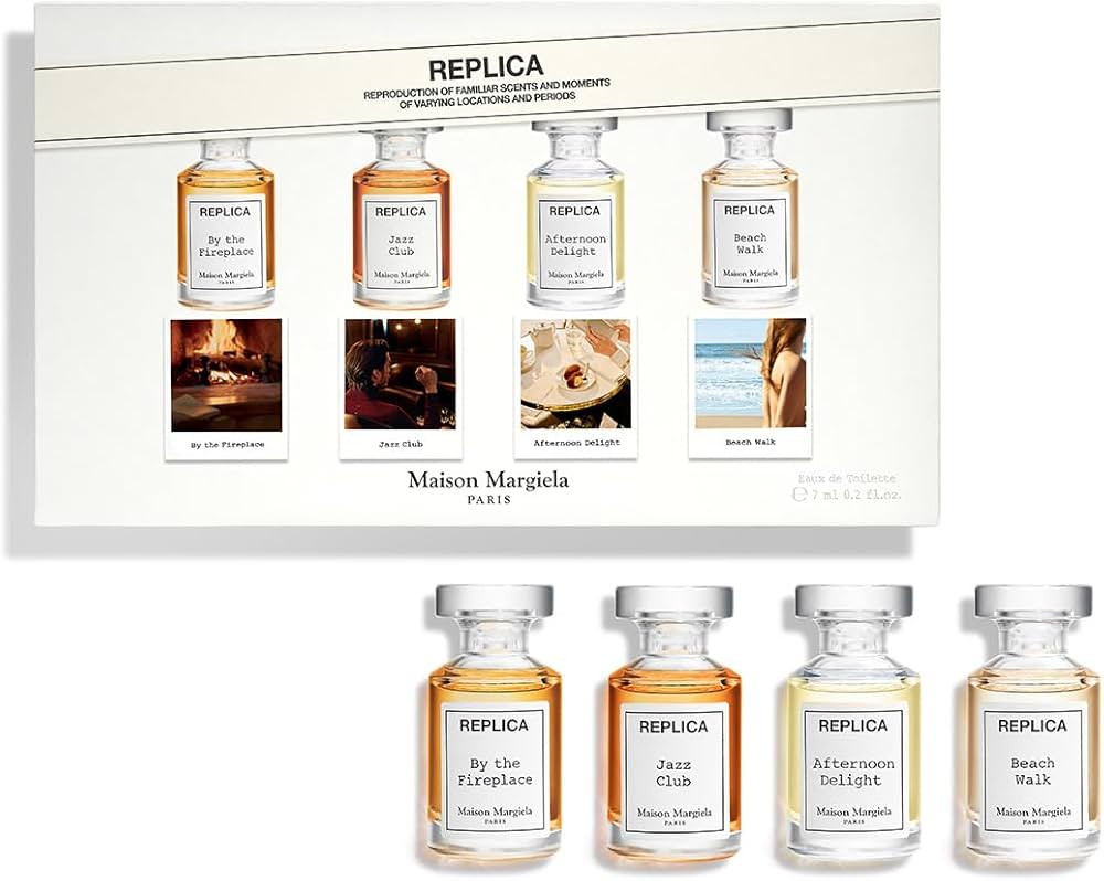 Maison Margiela - Replica - 4-Piece Fragrance Discovery Set - With Beach Walk, Jazz Club, By the ... | Amazon (US)