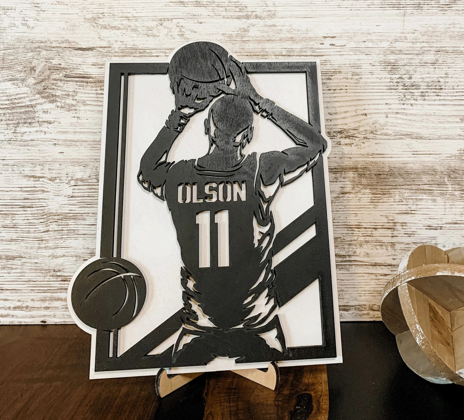 Custom Basketball Player Sign, Personalized Last Name Player Sign for High School Senior, Basketb... | Etsy (US)