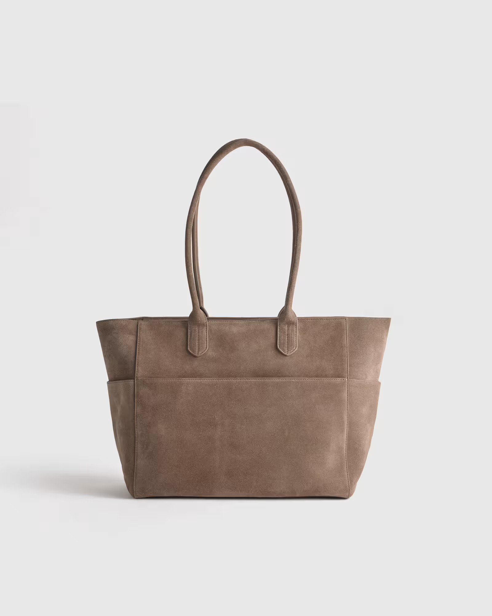 Italian Suede Shopper Tote | Quince