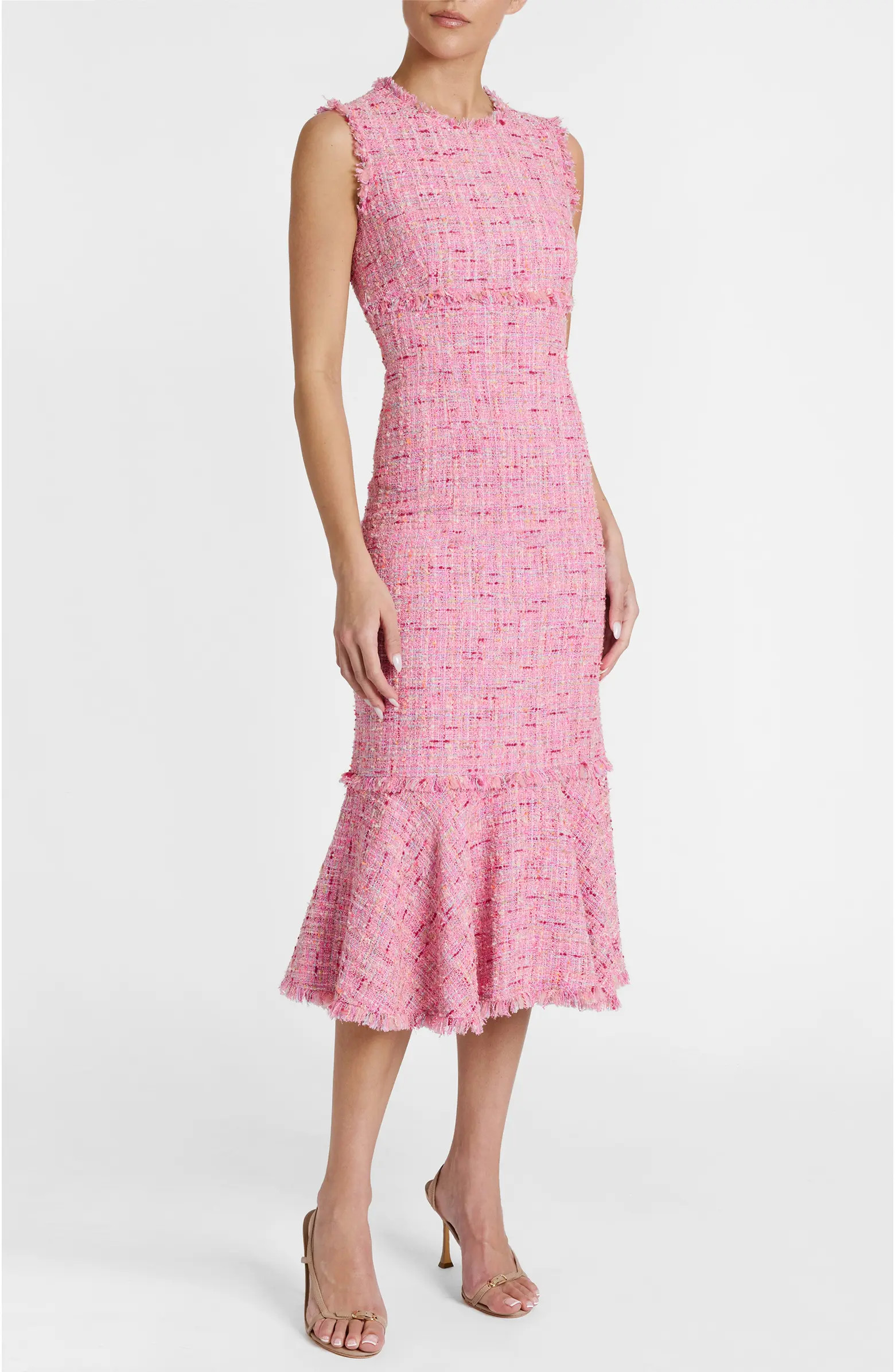 Santorelli Andi Sleeveless Sheath Tweed Dress | Nordstrom | Nordstrom