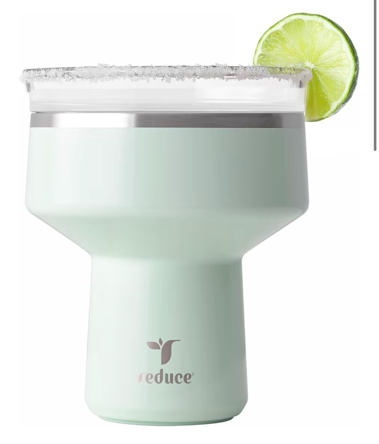 REDUCE Saltini 16 oz Cocktail Tumbler - Insulated Margarita Tumbler with Lid - Keeps Drinks Cold for 10 Hours - 360 Sippable Martini Glass Alternative - Shatterproof, Perfect for Parties - Sea Glass

#LTKdayinmylife #LTKstorytime #LTKSeasonal