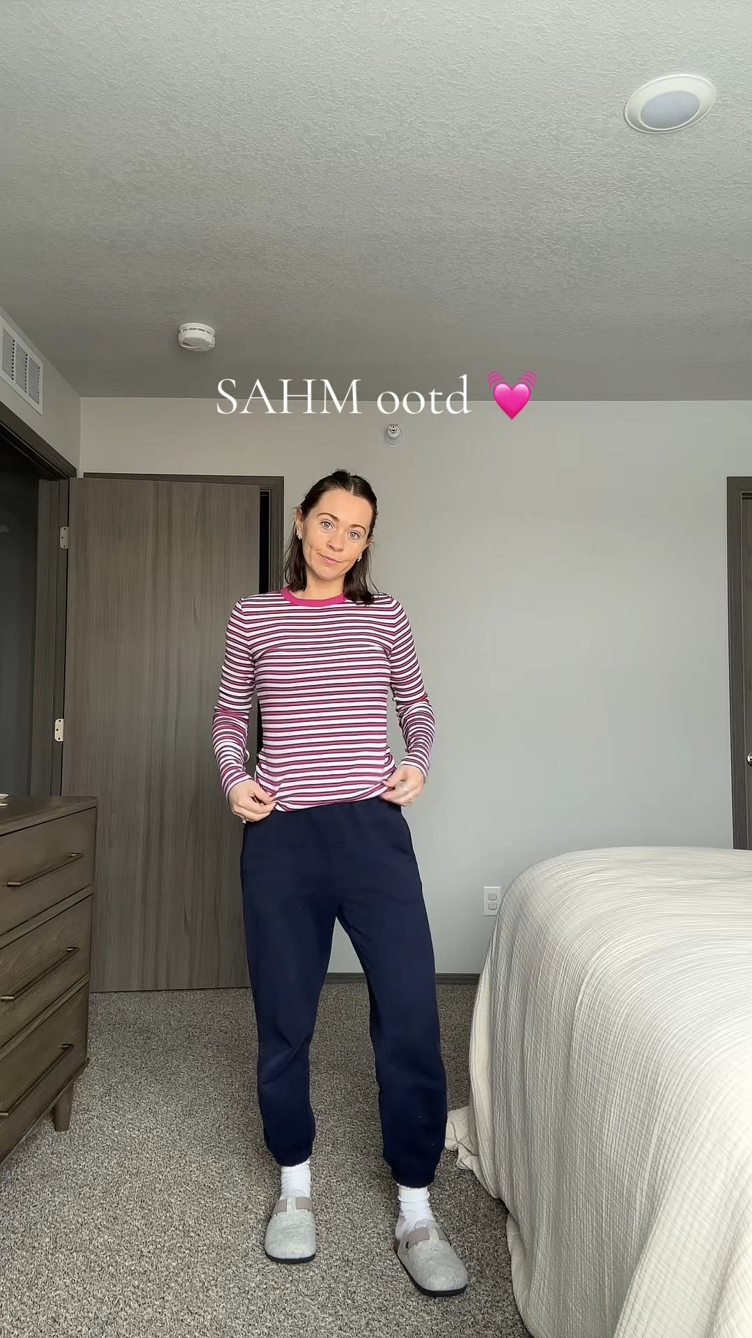 The softest/comfiest long sleeve! Top and bottoms outfit are Gap! 

#LTKootd #LTKmomlife #LTKgrwm