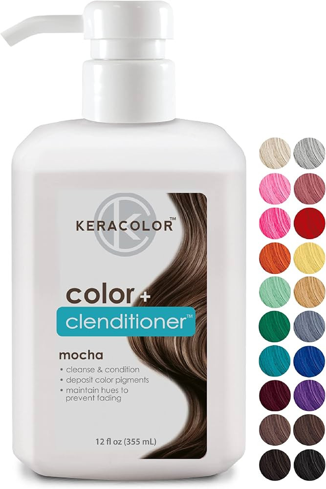 Keracolor Clenditioner Hair Dye - Semi Permanent Hair Color Depositing Conditioner, Cruelty-free,... | Amazon (US)