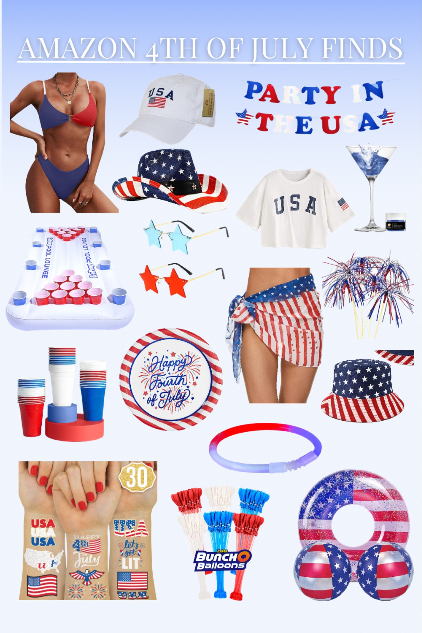 Fourth of July amazon finds!

#LTKhome #LTKSeasonal