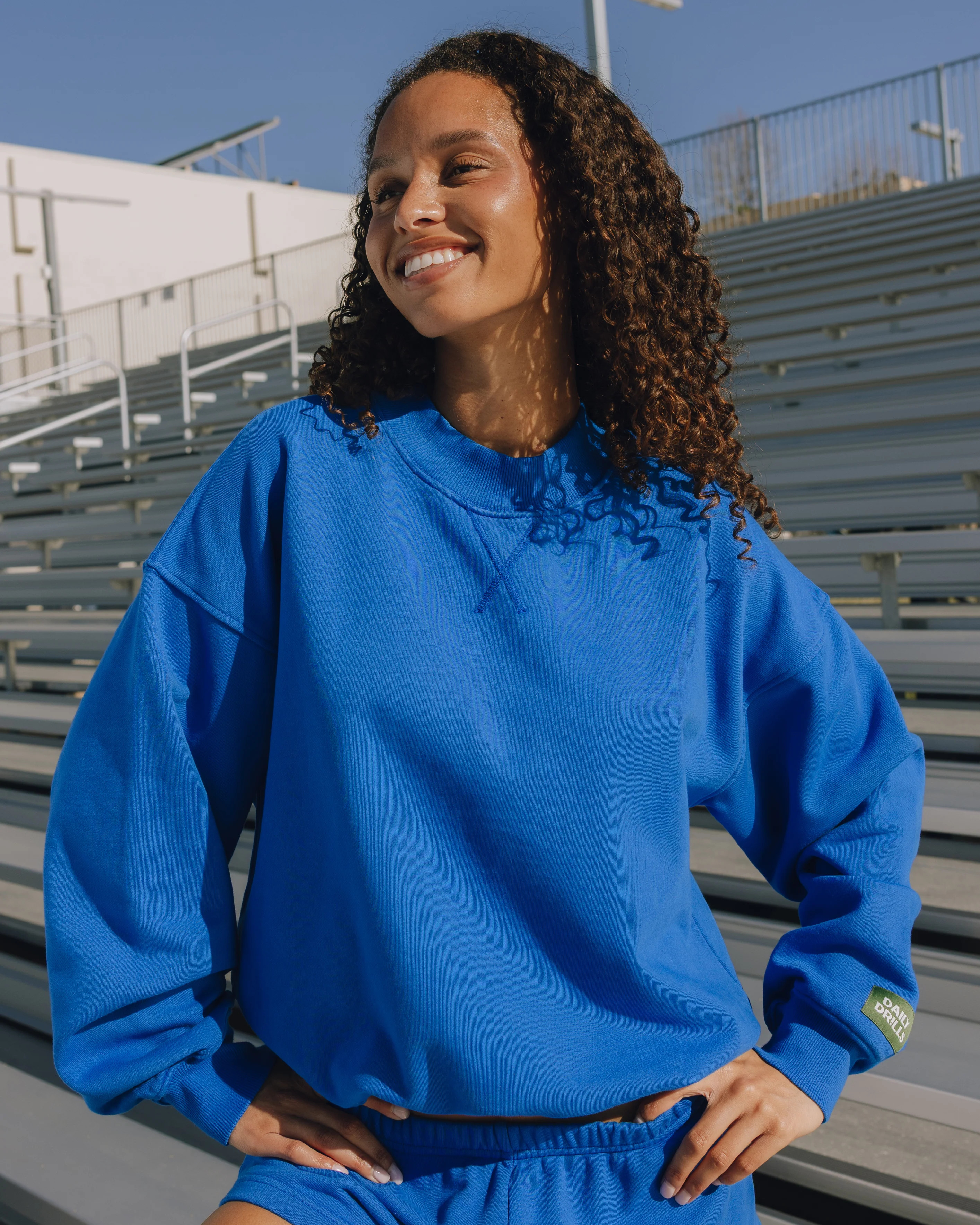 Vintage Crew - Cobalt | Daily Drills LLC