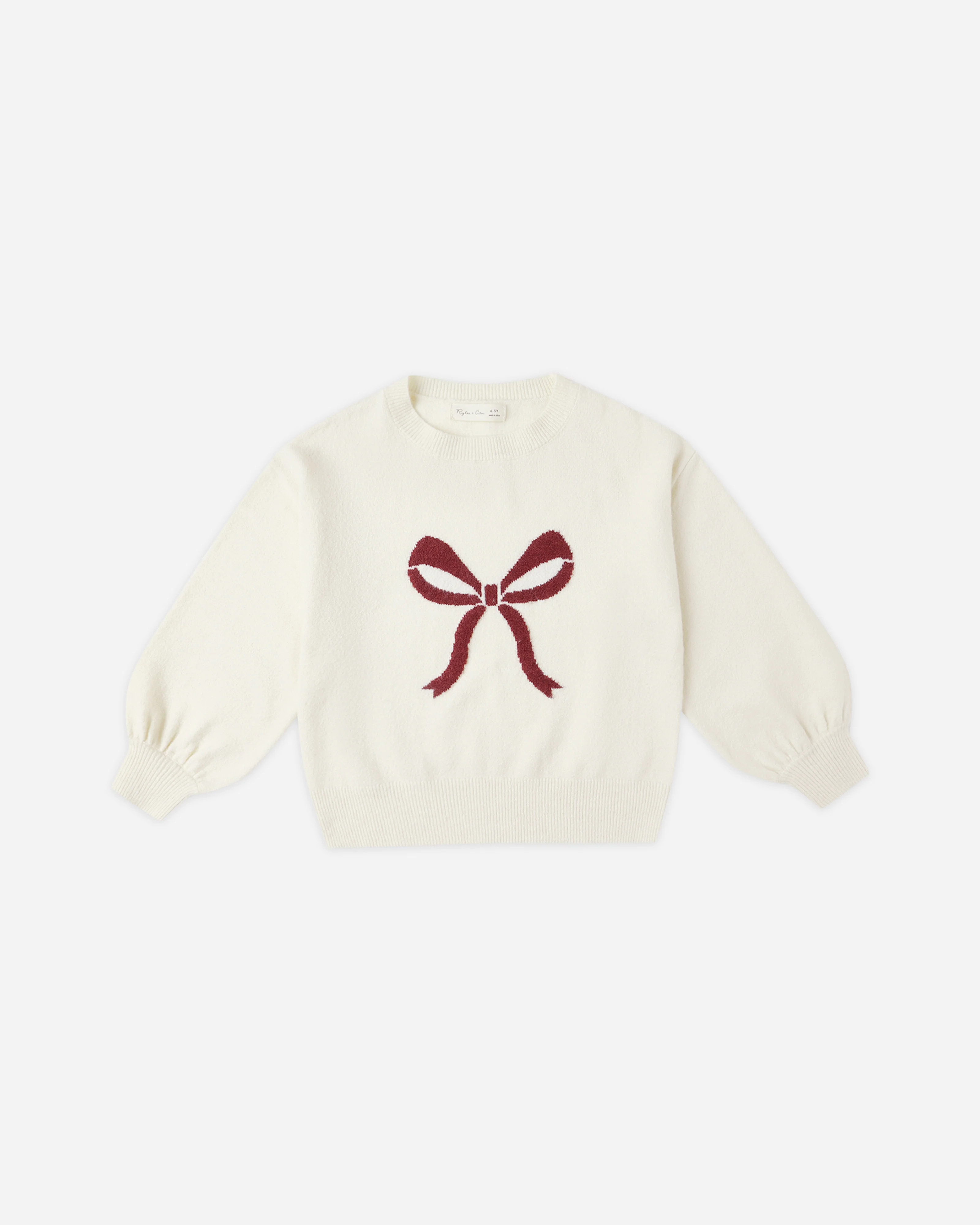 Aspen Sweater || Bow | Rylee + Cru