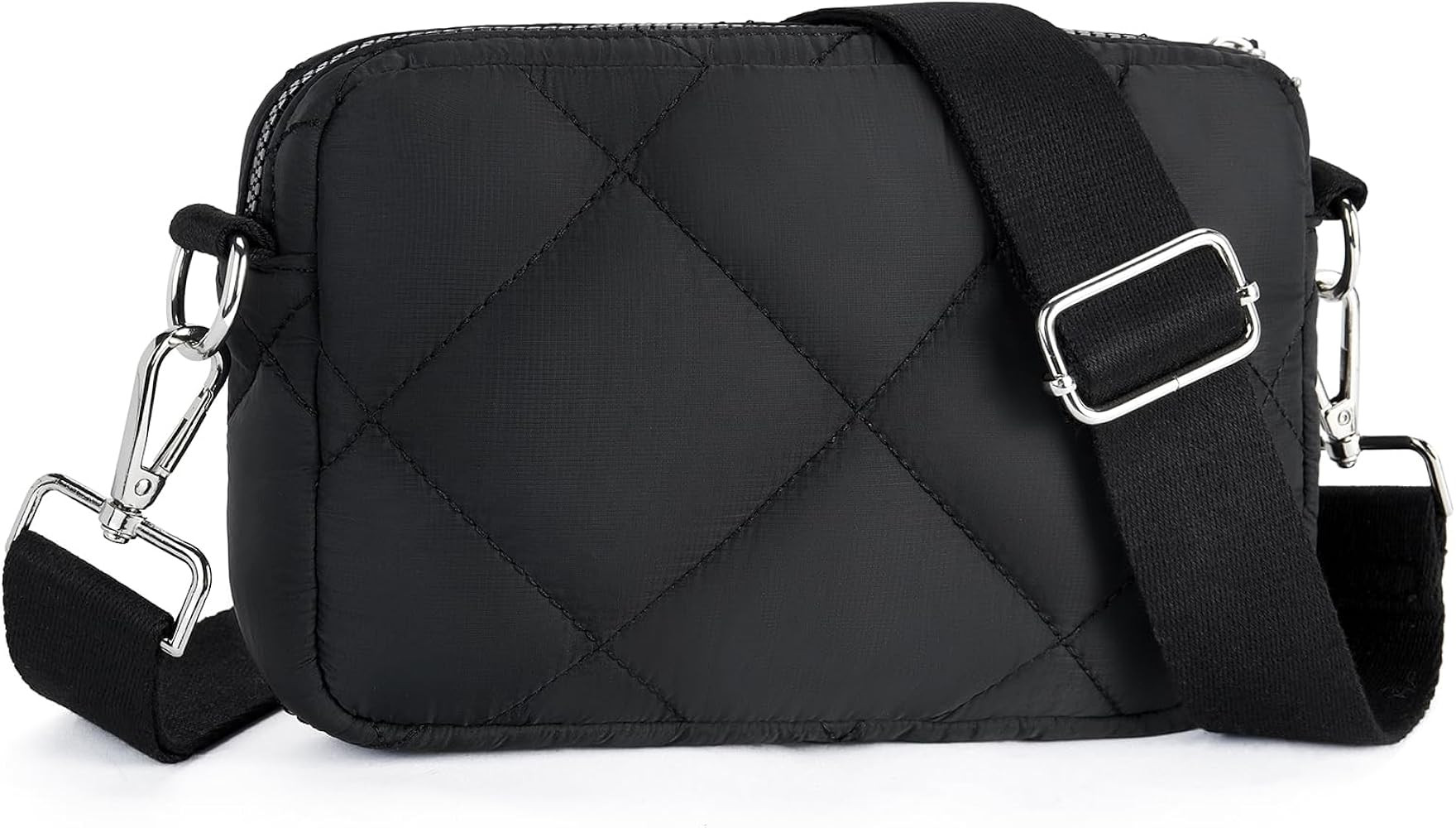 Telena Quilted Crossbody Bags for Women Puffer Bag Purse Lightweight Design Shoulder Bag | Amazon (US)