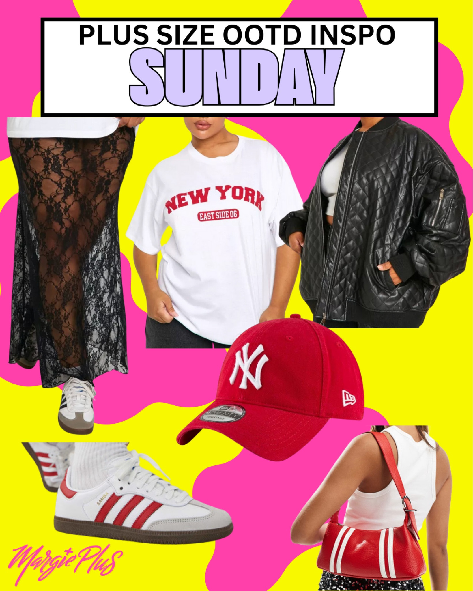 SUNDAY Plus Size #ootd Inspiration serving casual with a twist, I been obsessed with t shirt and lace skirt combos lately 

#LTKPlusSize #LTKStyleTip #LTKHoliday