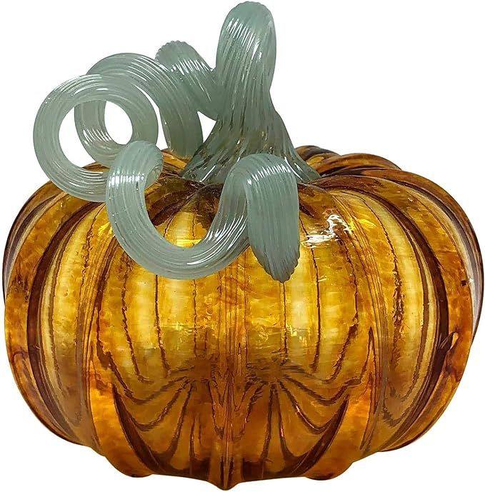 MARIPOSA Amber Glass Medium Pumpkin (7501A) | Amazon (US)