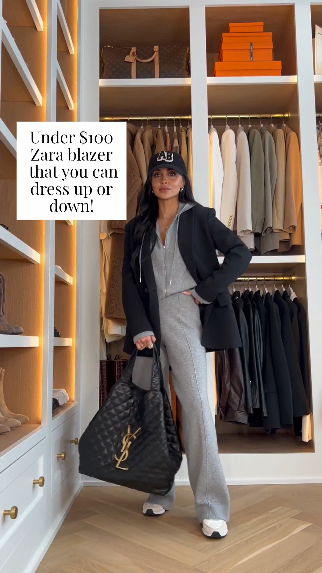 Target matching set comes in two colors - wearing an XS
So luxe and you can dress up or down!
Zara blazer wearing an XS - best blazer under $100



#LTKOver40 #LTKootd #LTKPetite
