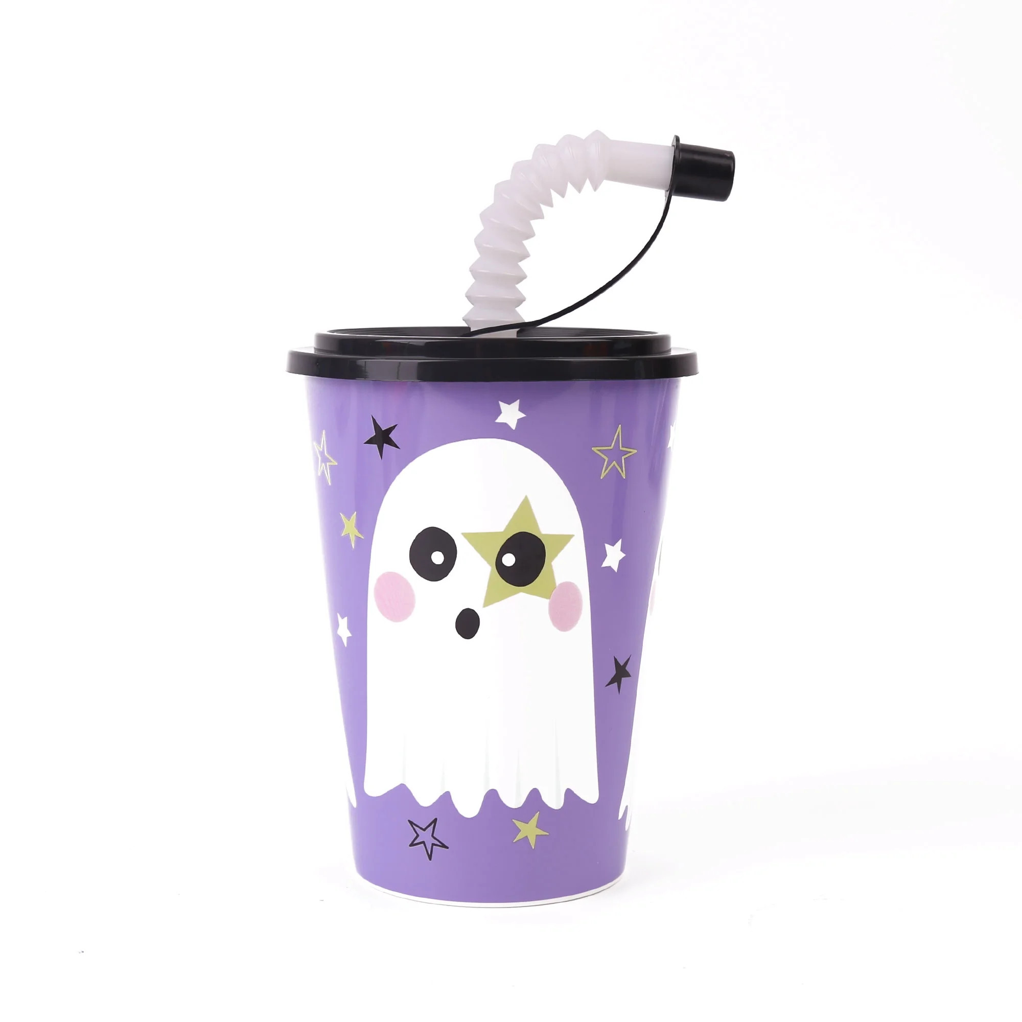 Halloween Plastic Mini Tumbler Party Favor with Ghost Design, 13 oz, by Way To Celebrate | Walmart (US)