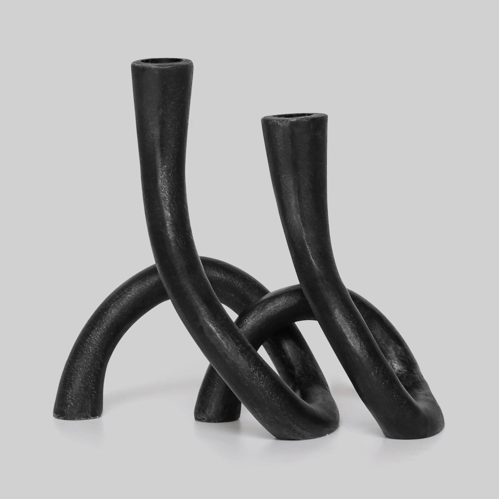 Black Iron Candle Holder, Candlestick Holder Decorative, Gift Tapered Candle Holders for Home Dec... | Amazon (US)