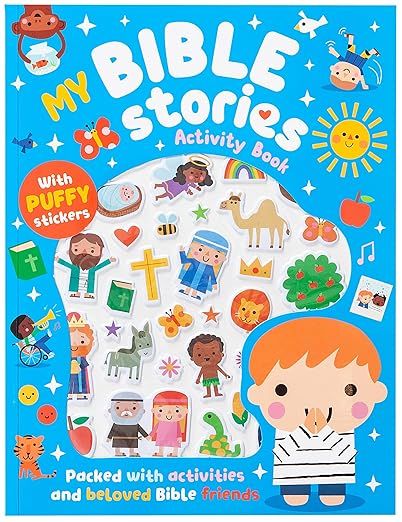 My Bible Stories Activity Book (Blue) | Amazon (US)
