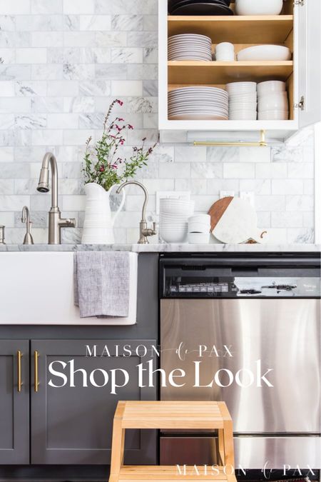 Whether you are remodeling or giving a few updates, these kitchen accessories and decor will help create a stunning kitchen to be the heart of your home. Faucet, drink faucet, marble backsplash, paper towel holder, farmhouse sink 

#LTKstyletip #LTKhome #LTKfamily