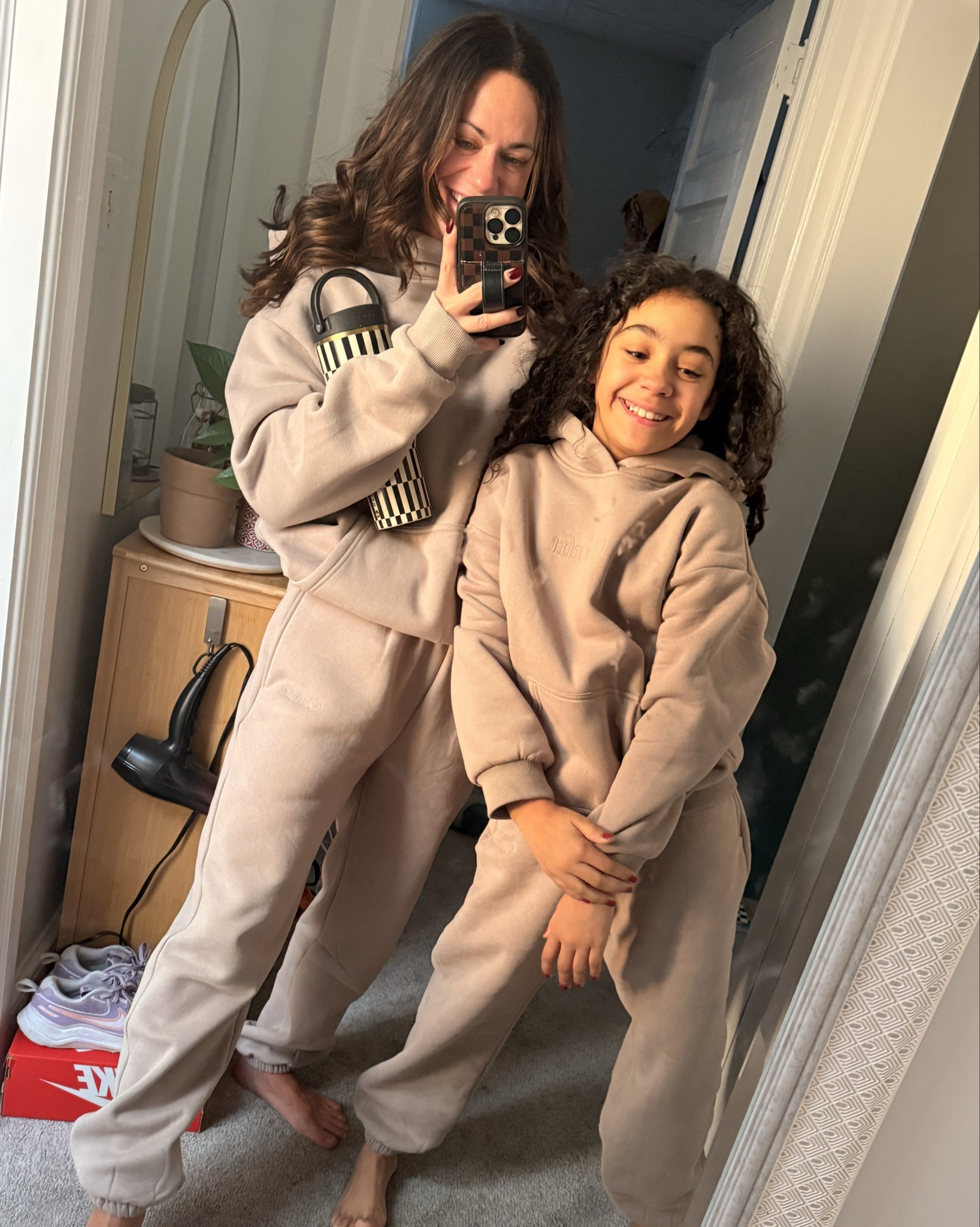 Forever matching with my mini. 💞💌 I’m wearing size M adult, she’s wearing size L kids. Signature line in th color bark! 

#LTKKids #LTKmomlife #LTKootd