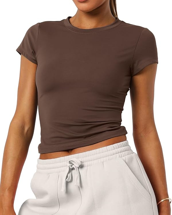 T-Shirts, Short Sleeve, Crewneck Tee | Amazon (US)