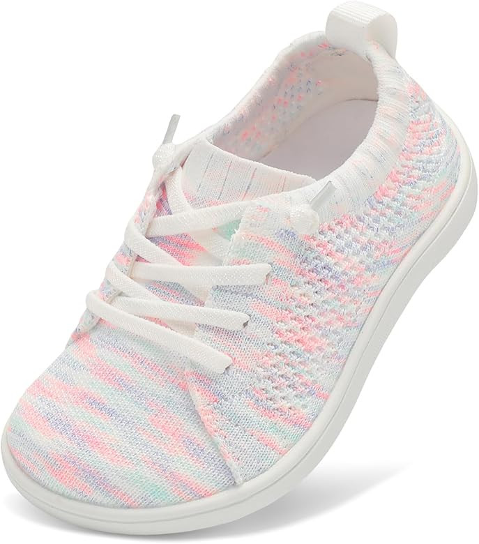 LeIsfIt Toddler Shoes Girls Boys Wide Shoes Kids Barefoot Shoes Zero Drop Minimalist Sneakers Sli... | Amazon (US)