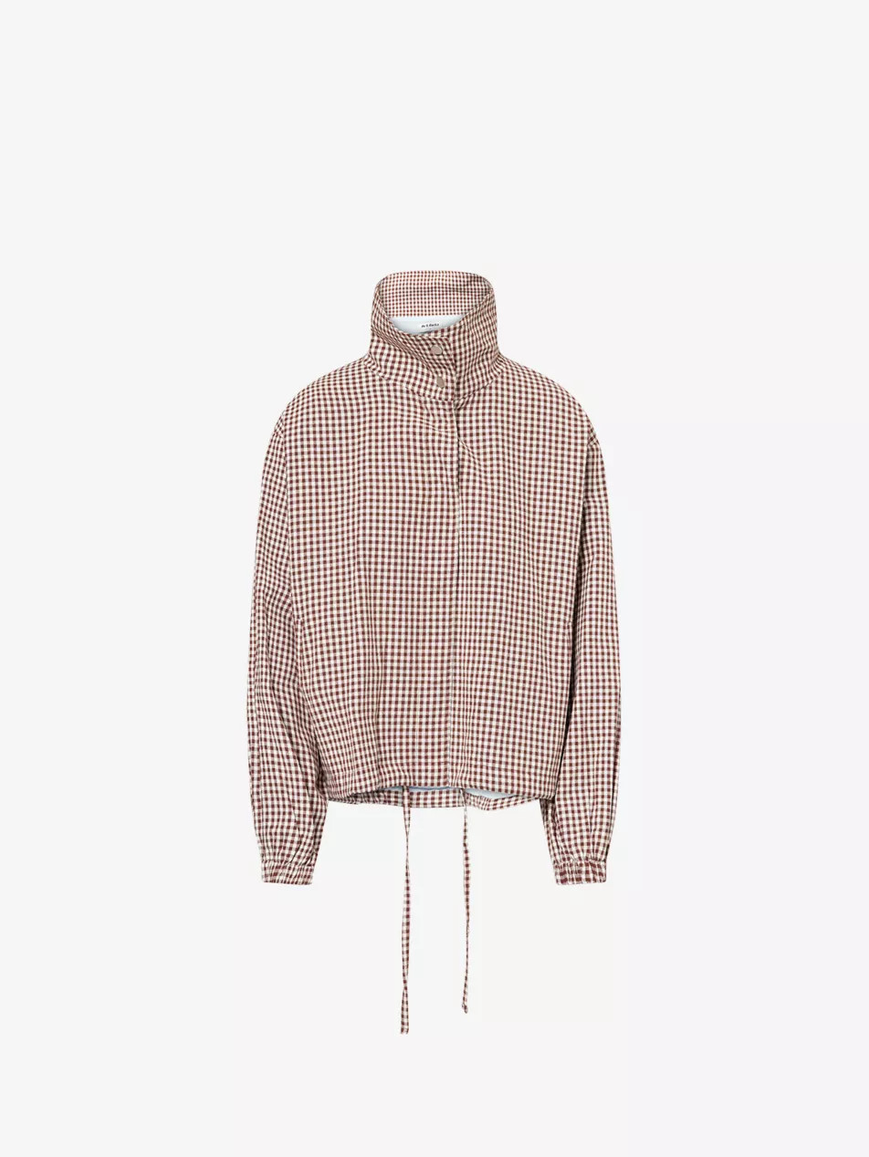 RU & ROCKA - Gingham-Print Cotton Jacket | Selfridges.com | Selfridges