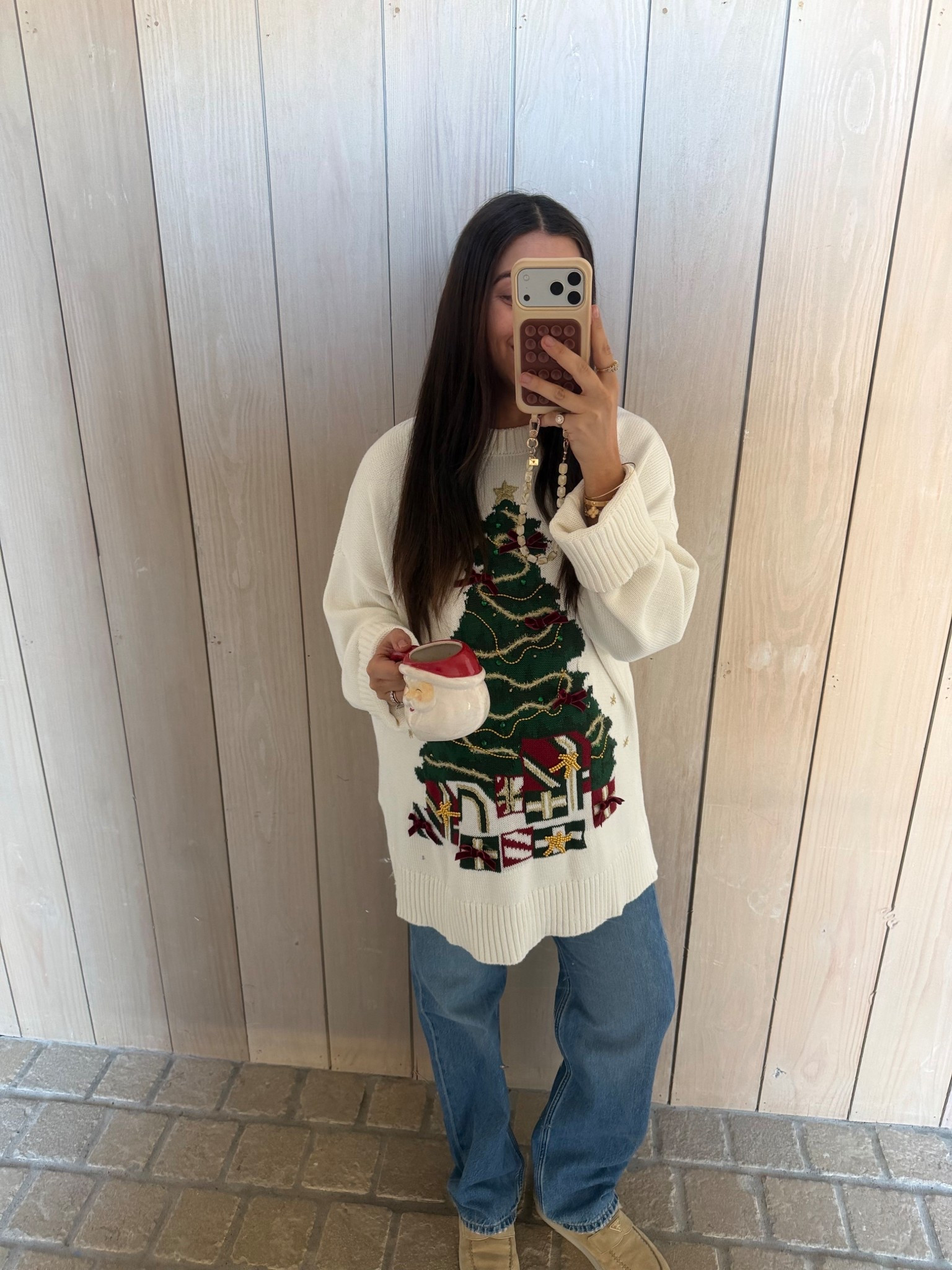 So cute for a sweater party or just to be festive! 
Size: large 

Dressupbuttercup.com #dressupbuttercup #dederaad 


#LTKSeasonal #LTKHoliday #LTKootd