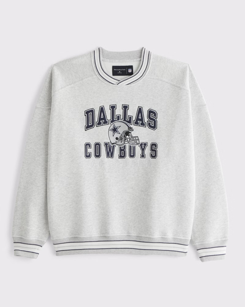 Dallas Cowboys Graphic Crew Sweatshirt | Abercrombie & Fitch (US)