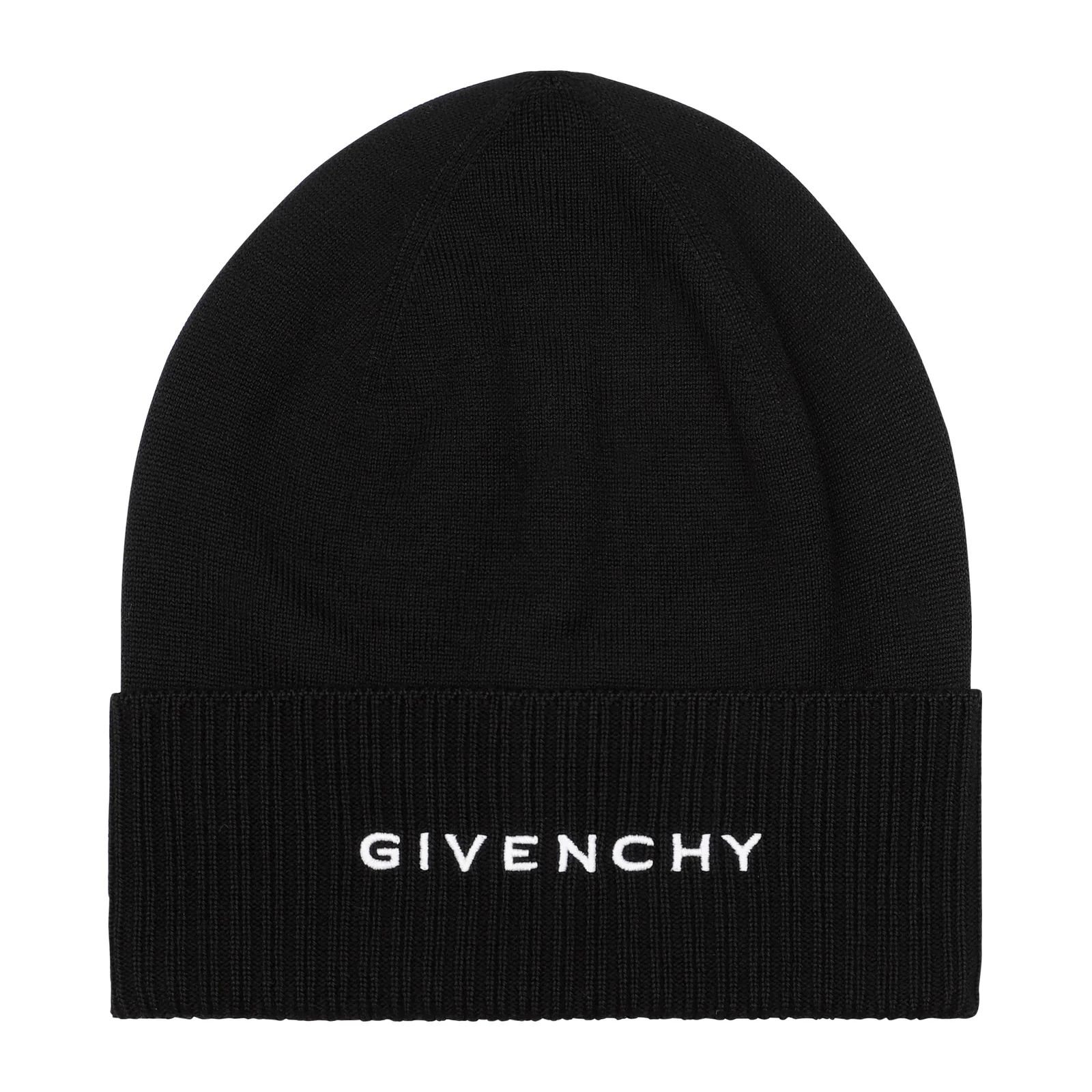 Givenchy Logo Embroidered Beanie | Cettire Global