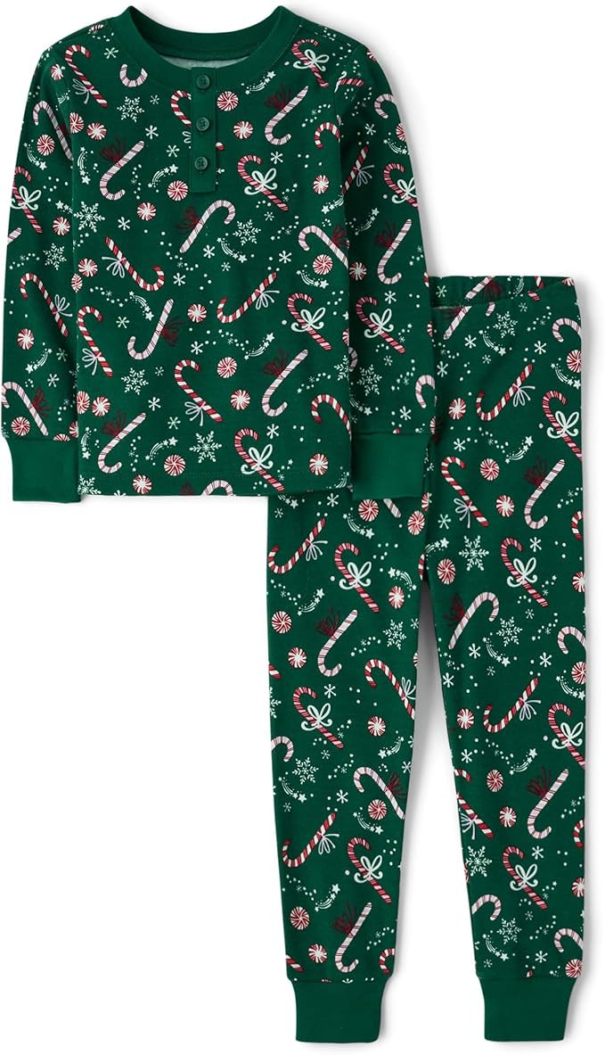 Gymboree Christmas Cotton 2-Piece Pajama Sets, Big Kid, Toddler, Baby Gymmie | Amazon (US)