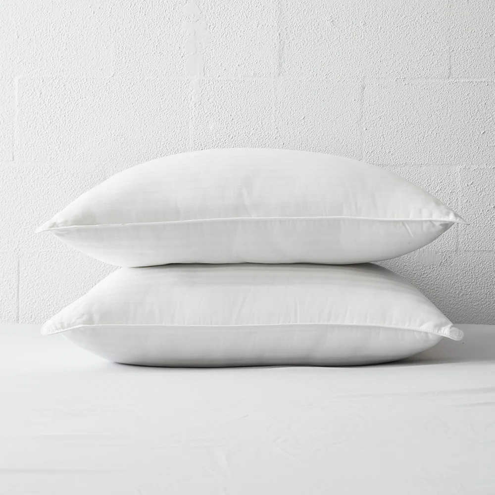 Plush Down-Alternative Gel-Fiber Pillow (2-Pack) | Linens and Hutch