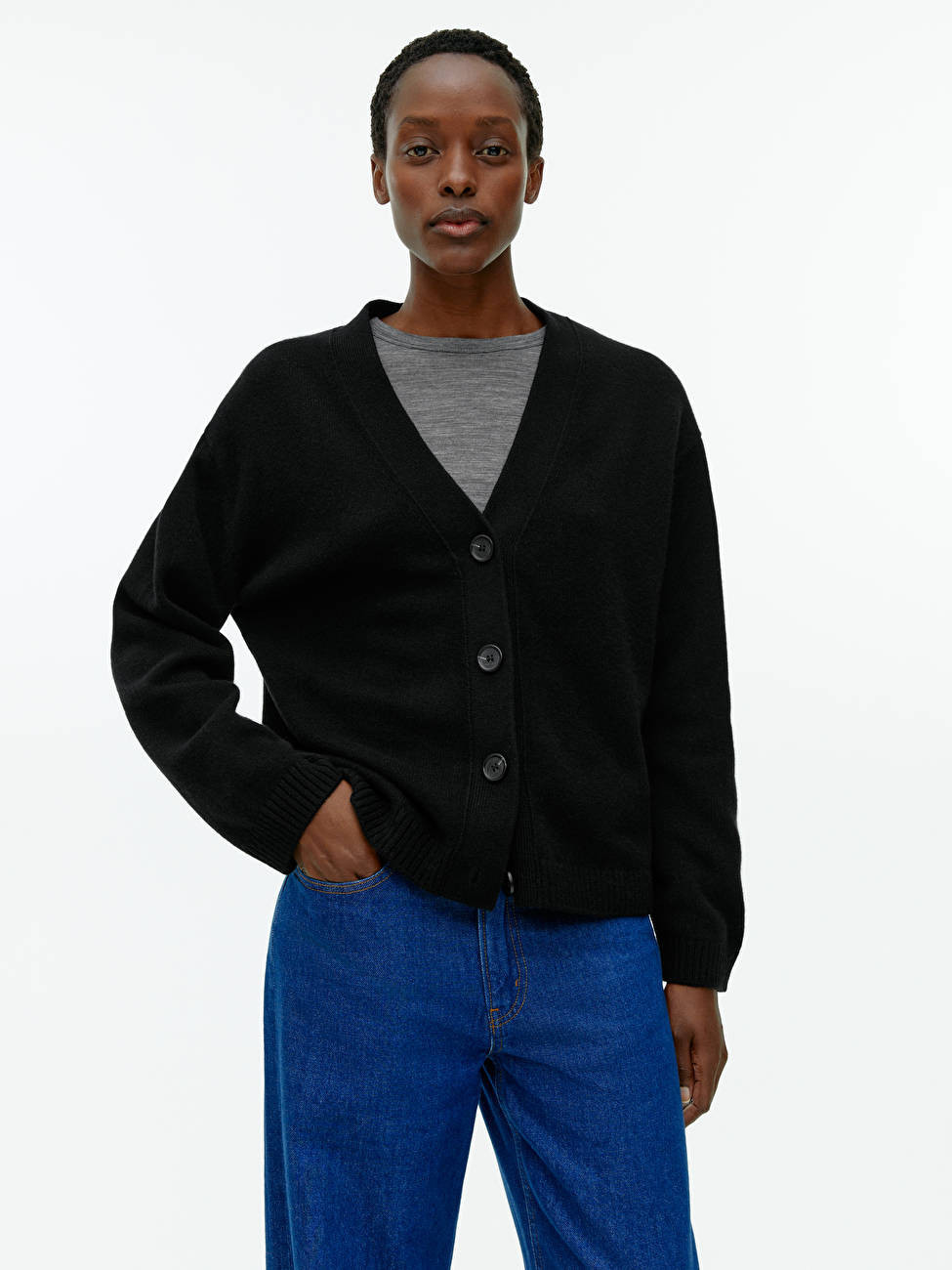Cashmere Cardigan | ARKET (US&UK)