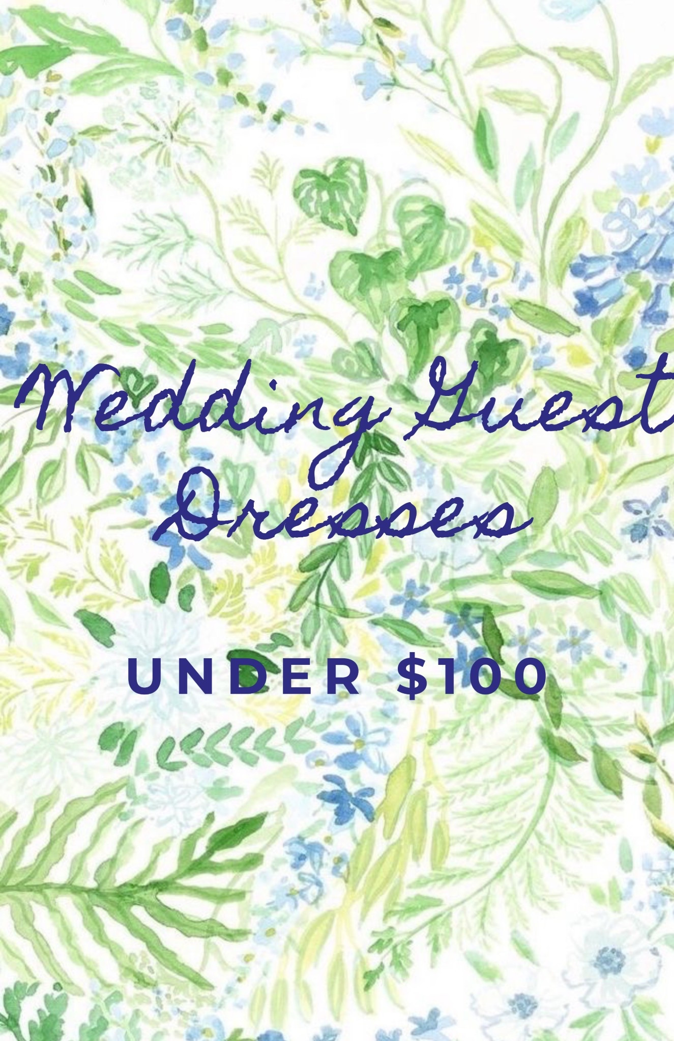 Wedding guest dresses under $100. Unique wedding guest dresses under $100  

#LTKStyleTip #LTKFindsUnder100 #LTKWedding