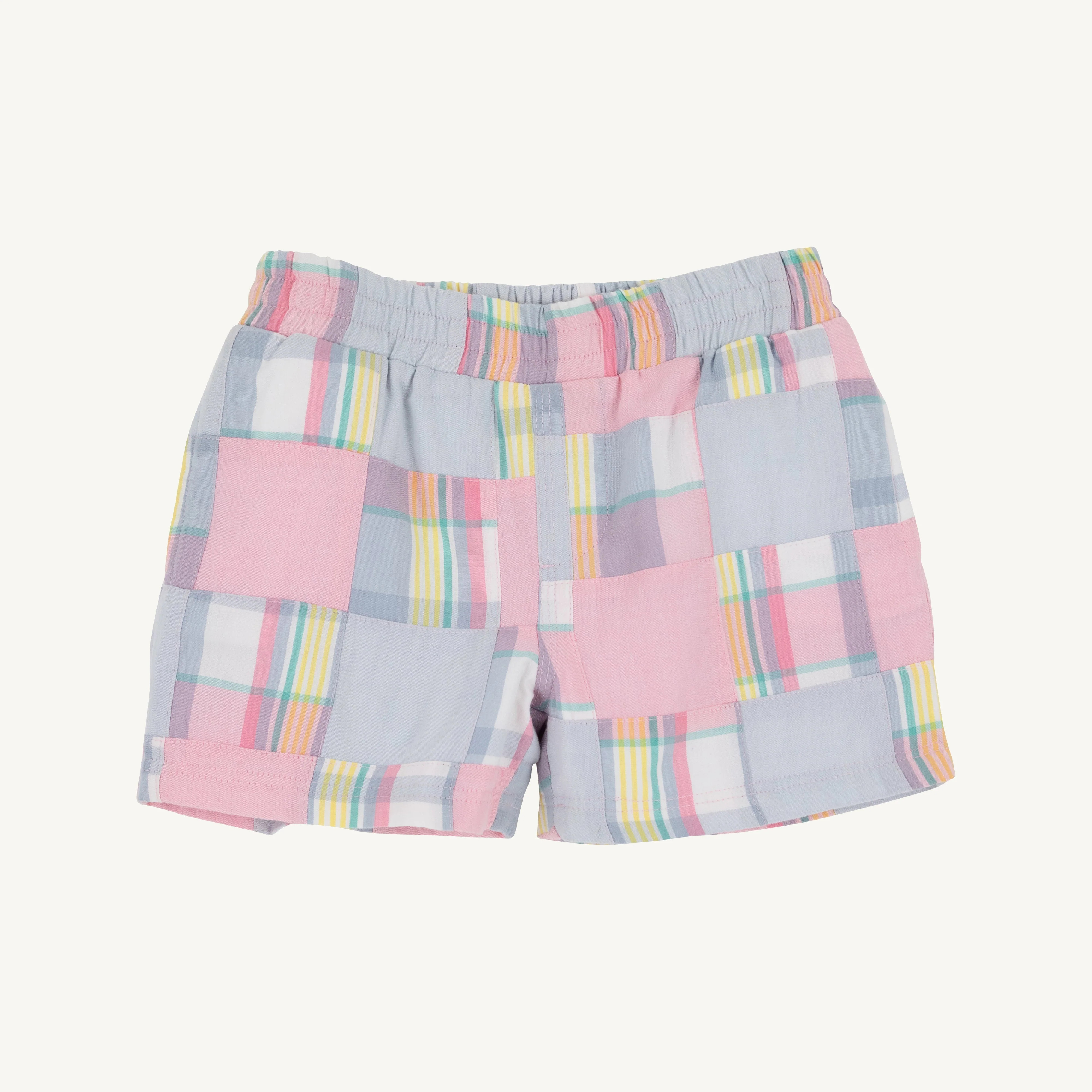 Sheffield Shorts - Morris Madras with Worth Avenue White Stork | The Beaufort Bonnet Company