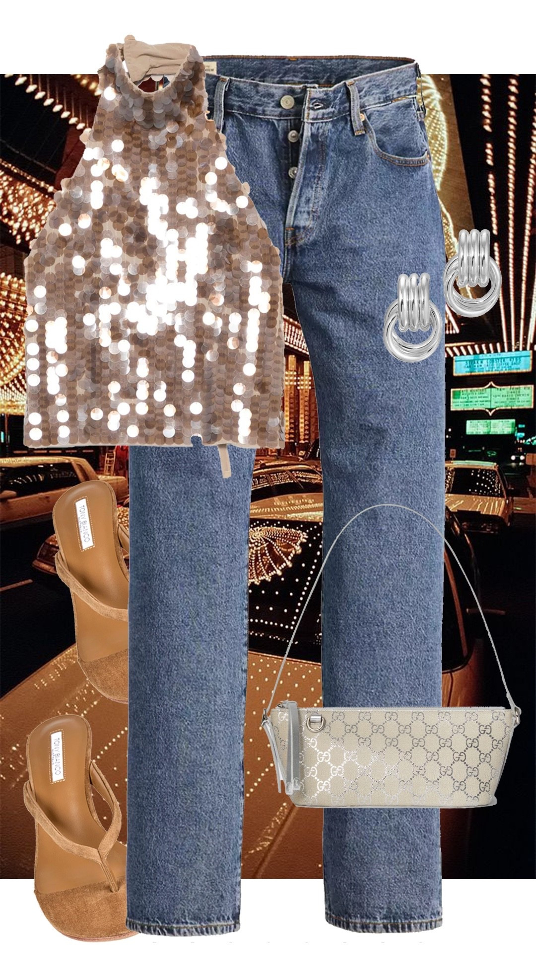 Vegas outfit idea 🪩