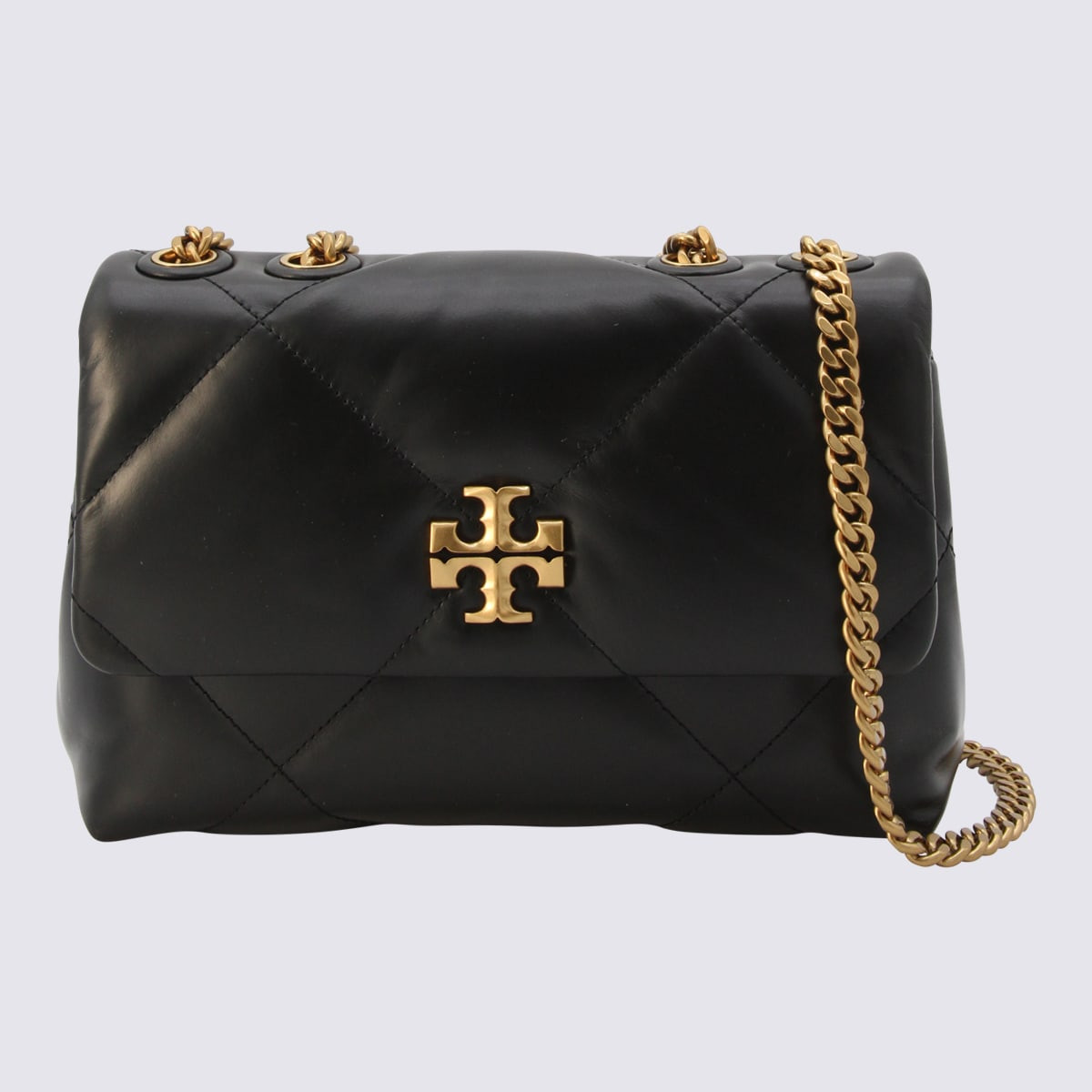 Tory Burch Black Leather Shoulder Bag | Italist.com US