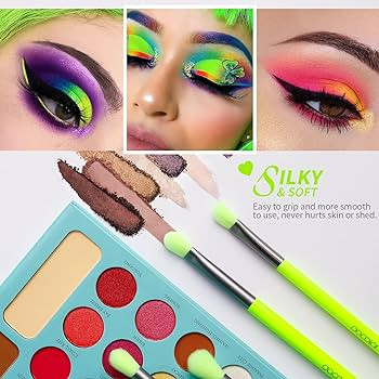 Docolor Eyeshadow Brush Set 15Pcs Eye Makeup Brushes Professional Makeup Brush Set Eye Shadow Ble... | Amazon (US)