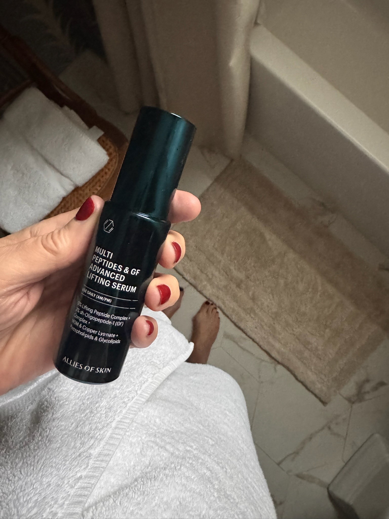 A special shoutout to this product which is part of my travel essentials list. Yes, it’s a splurge….. but worth every penny when your skin actually feels firmer, smoother and lit from within!

#LTKTravel #LTKBeauty #LTKGiftGuide