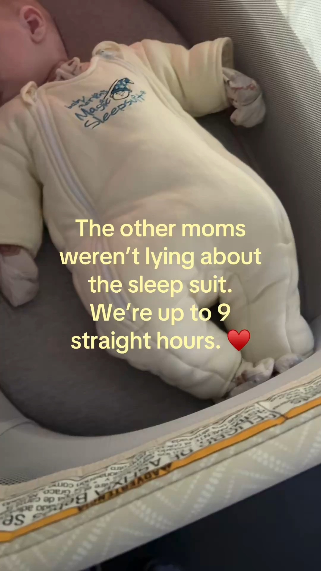 Both of my babies have been great sleepers but this time around it’s even better. The only thing we’ve done differently is use the sleep suit. Getting them as gifts for anyone we know with a baby moving forward.

#LTKBaby #LTKBump #LTKmomlife