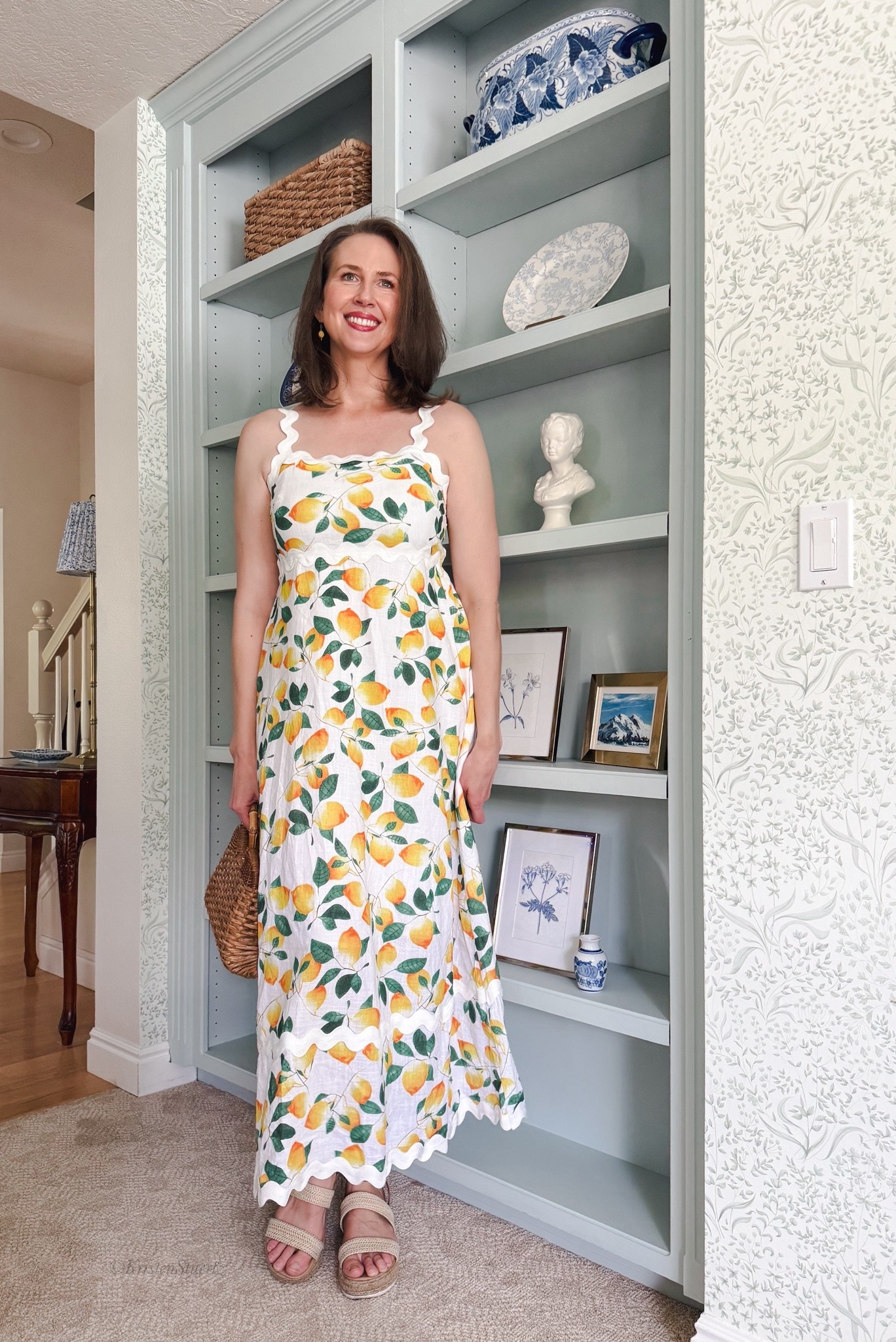 I’m loving this lemon print maxi dress from Amazon. From the summery print to the sturdy fabric, this dress feels and looks great! I know it will be one of my go-to looks for spring and summer. (I’m wearing a size medium as it’s true to size).  

@ltk 

#date night outfits #spring outfits 2026 #spring dresses #vacation outfits beach #resort wear 2026 #travel outfits #ltkshoecrush

#LTKTall #LTKTravel #LTKOver40 #LTKootd

#LTKSeasonal

#LTKMothersDay


#LTKMothersDay