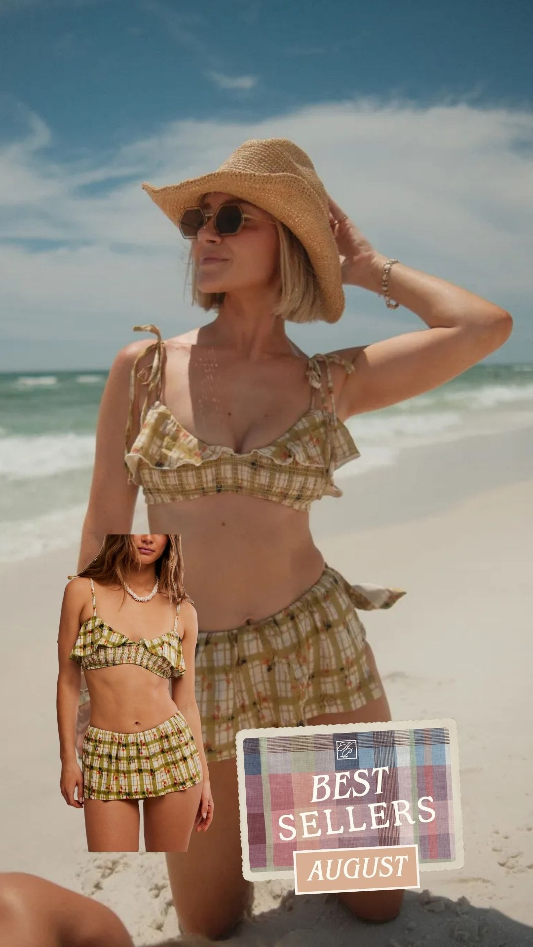August best sellers! The cutest bathing suit from FP! Great to bring on any last minute vacations!

#LTKootd #LTKSwim