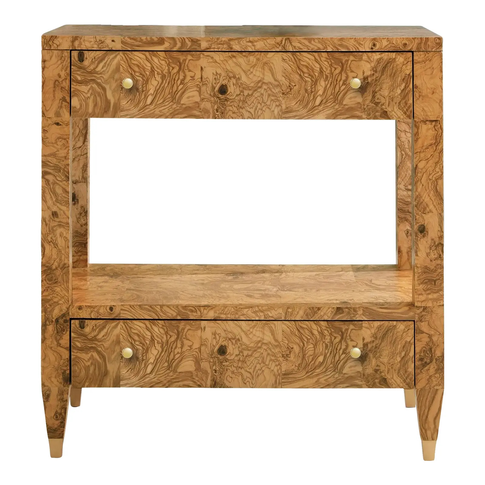 Olive Ash Nightstand | Chairish