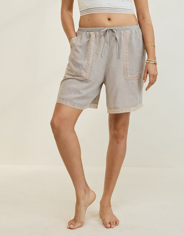 Aerie Off-Duty Gauze Boxer | American Eagle Outfitters (US & CA)