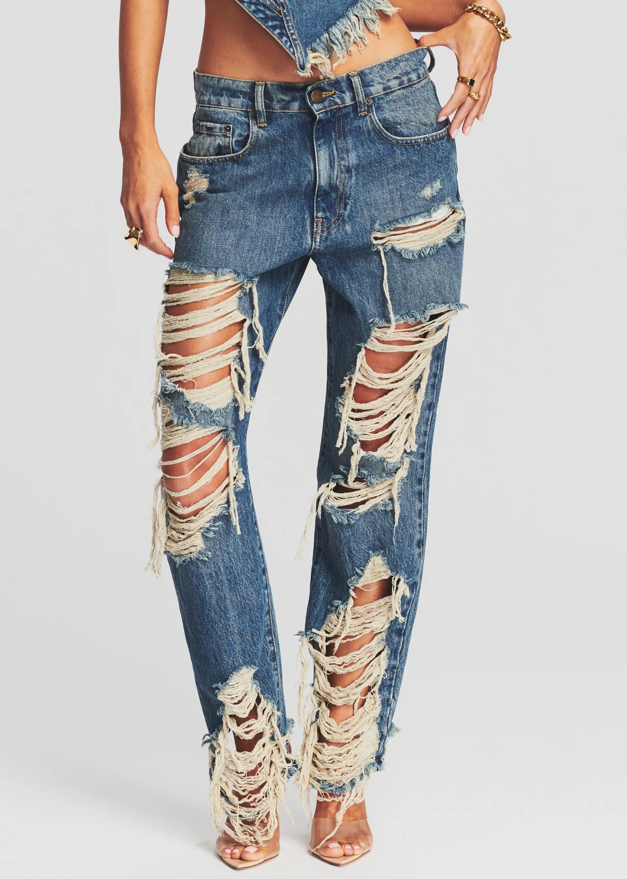 Super Distressed Maggie Jean | Retrofete