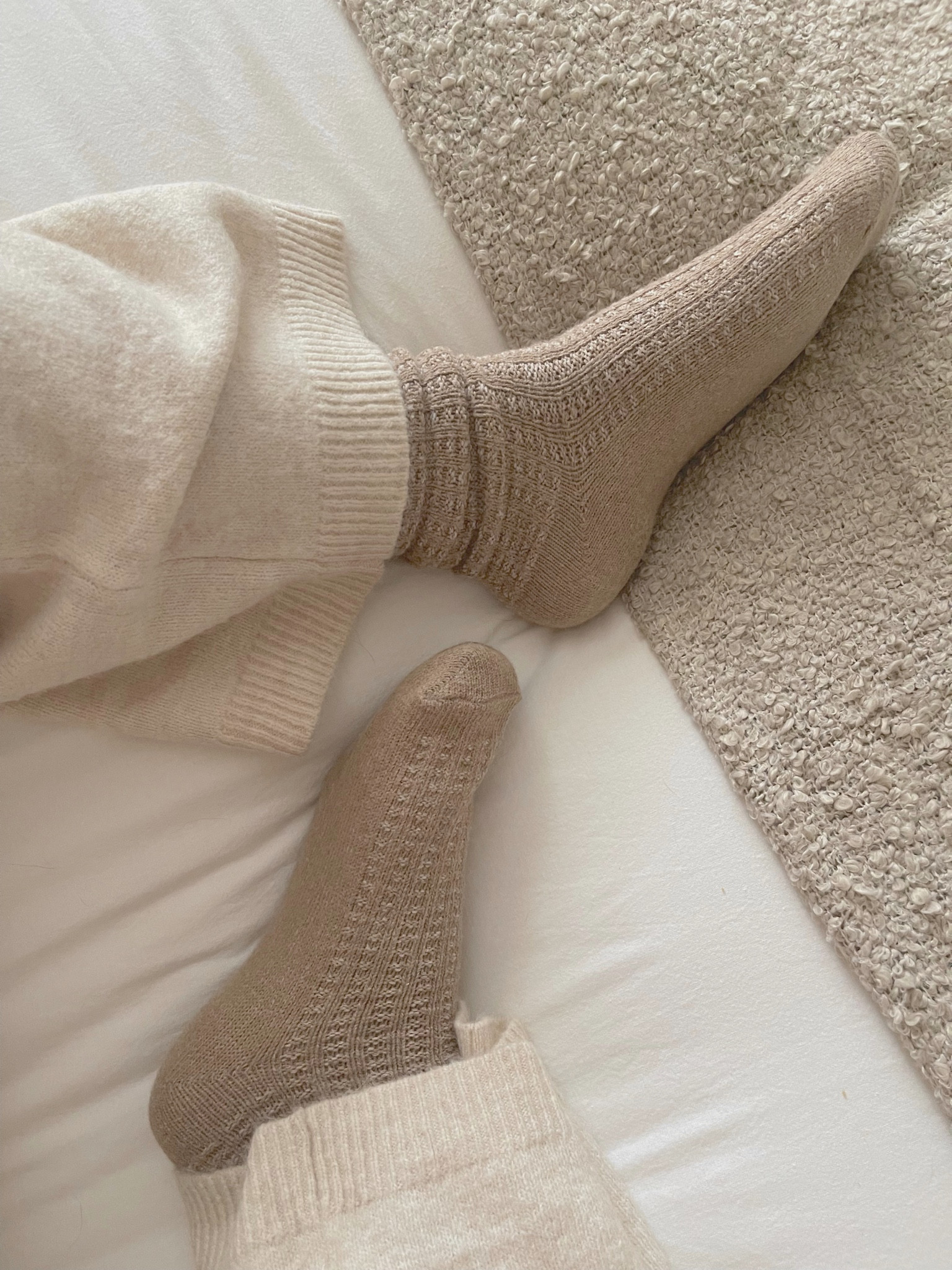 cozy neutral socks 

#LTKFind #LTKunder50