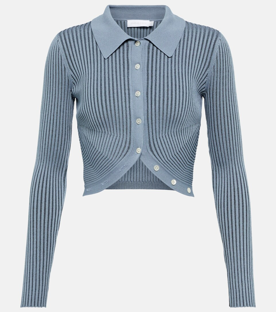 Sol ribbed-knit crop cardigan | Mytheresa (US/CA)